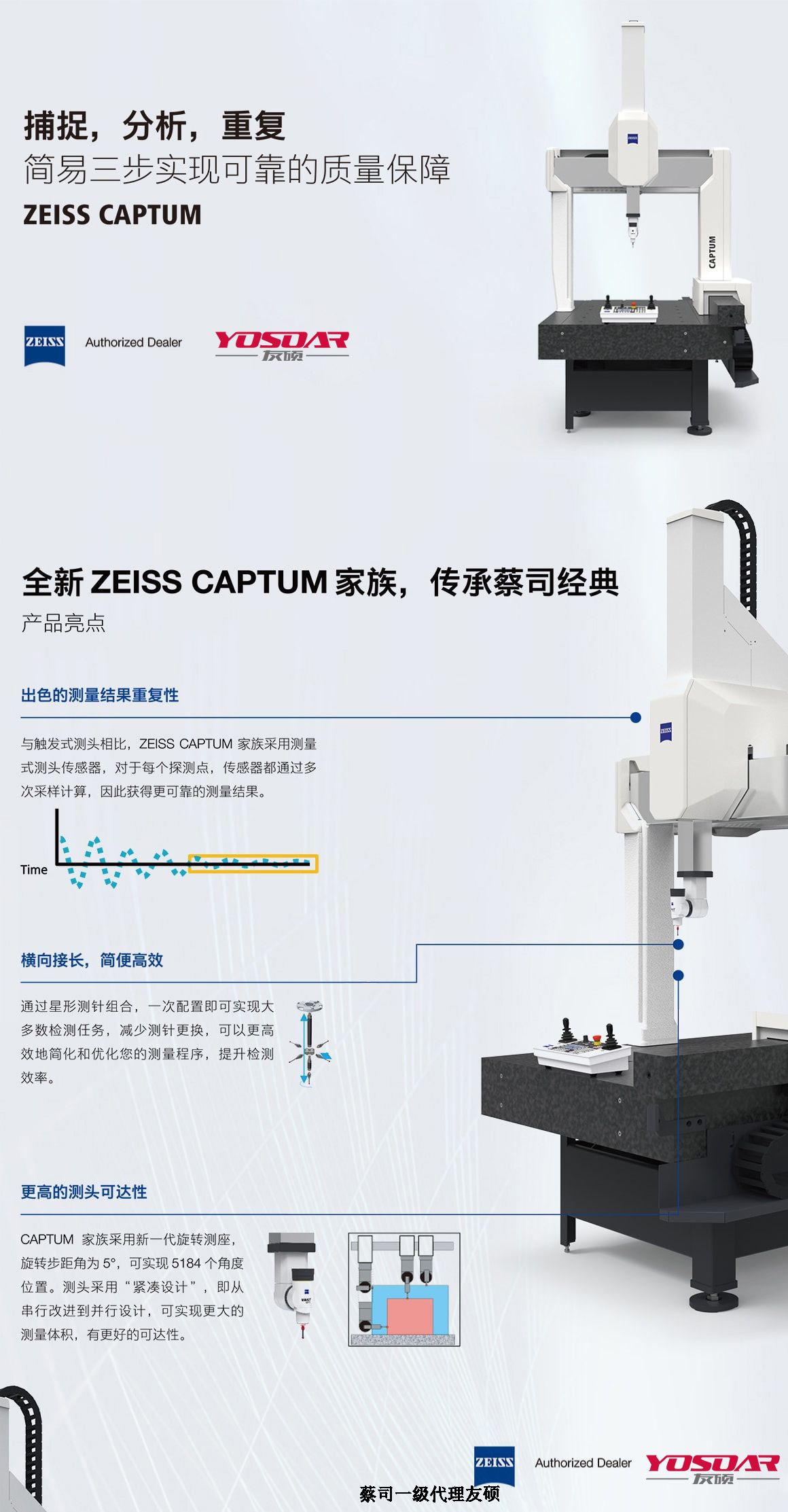 成都蔡司三坐标CAPTUM